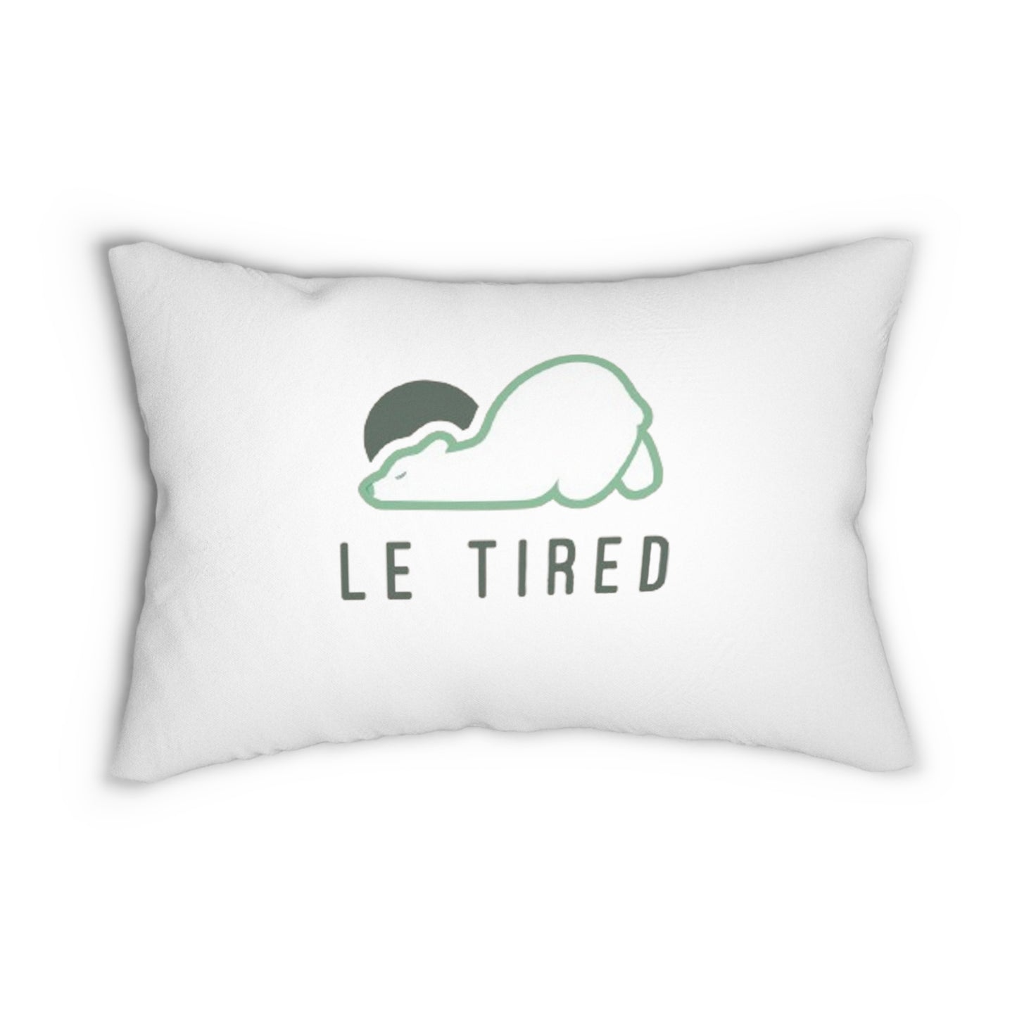 Spun Polyester Lumbar Pillow